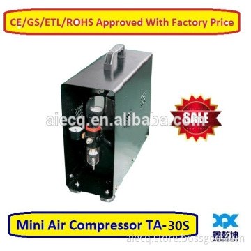 Mini Air Compressor with metal cover and tank(TA-30S)